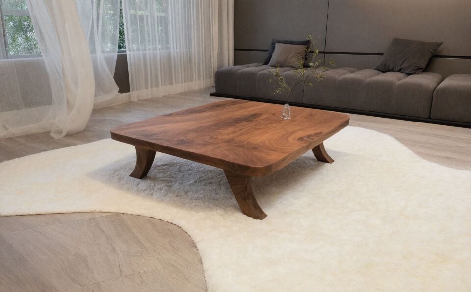 Ahşap Lüks Orta Sehpa