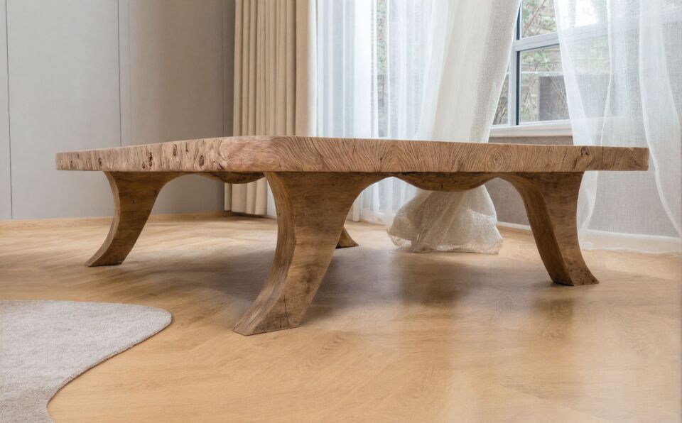 Ahşap Lüks Orta Sehpa